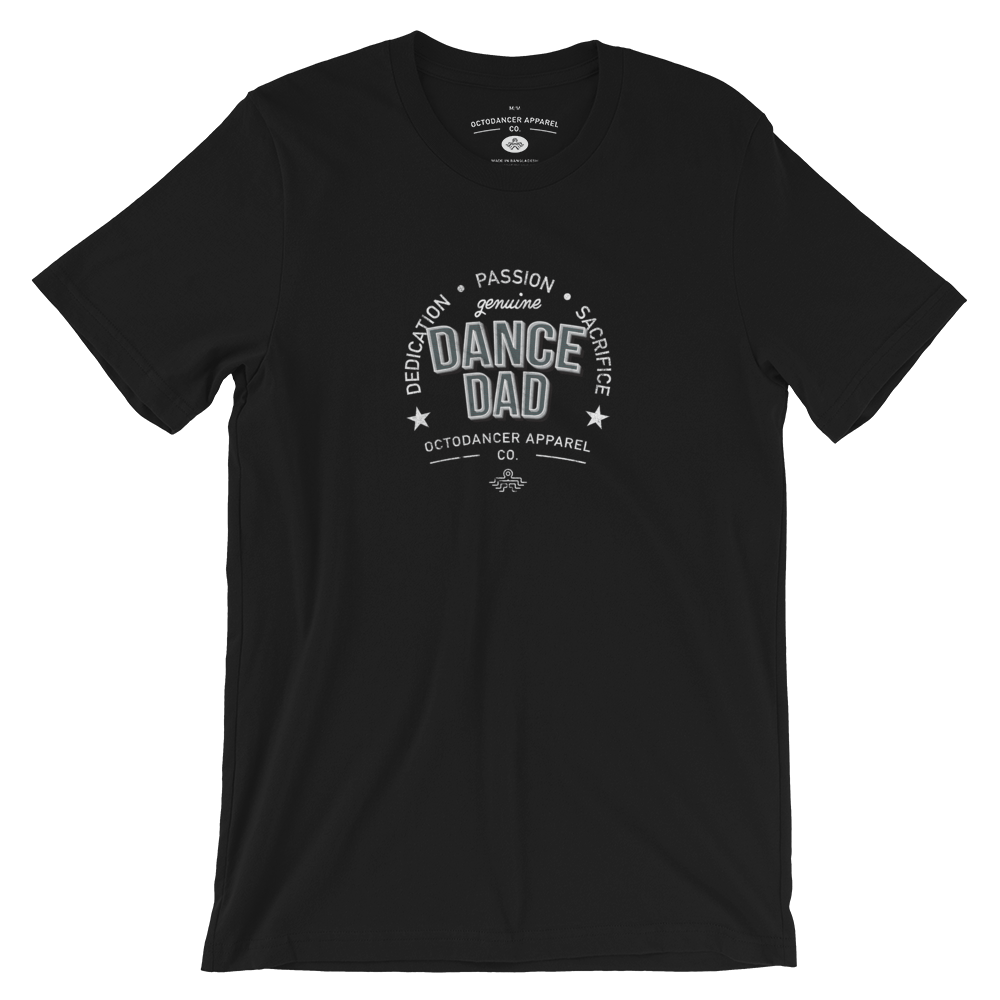 Dance Dad Retro T-Shirt (Black)