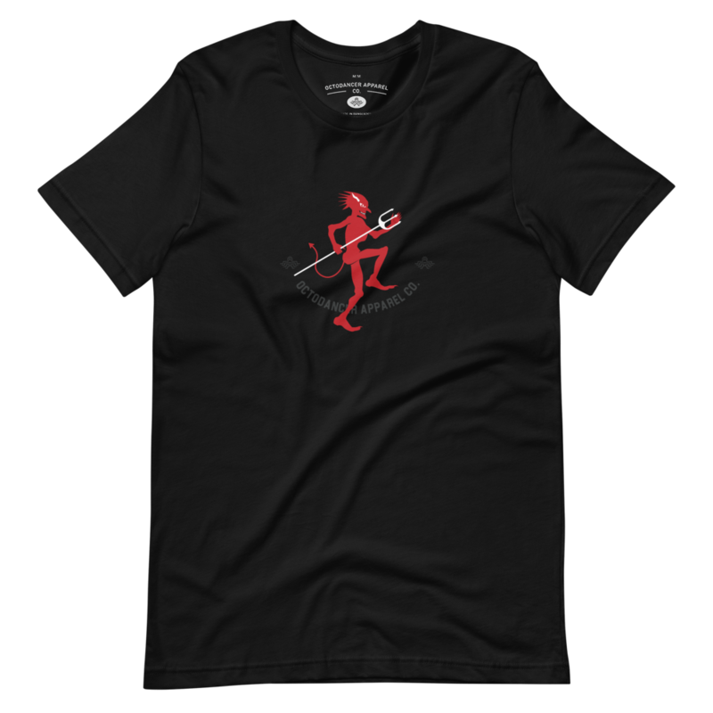 Unisex Dancing Devil T-Shirt (Black)