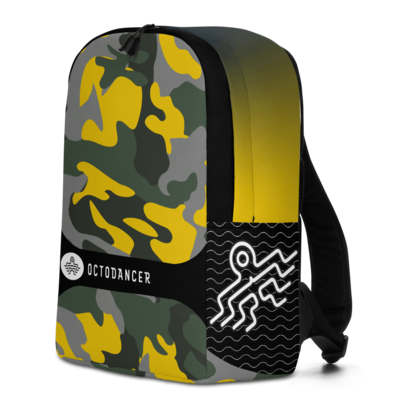 Urban Yellow Camouflage Backpack