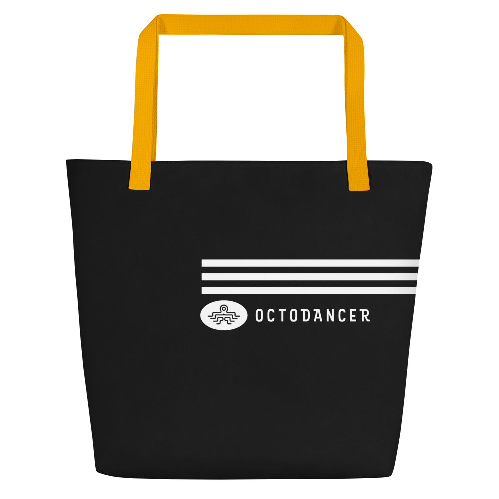 Octodancer Striped Backstage Bag (Black)