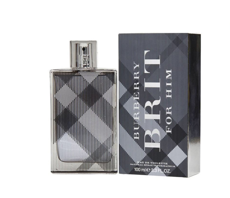Burberry Brit 3.3 oz. Eau De toilette men