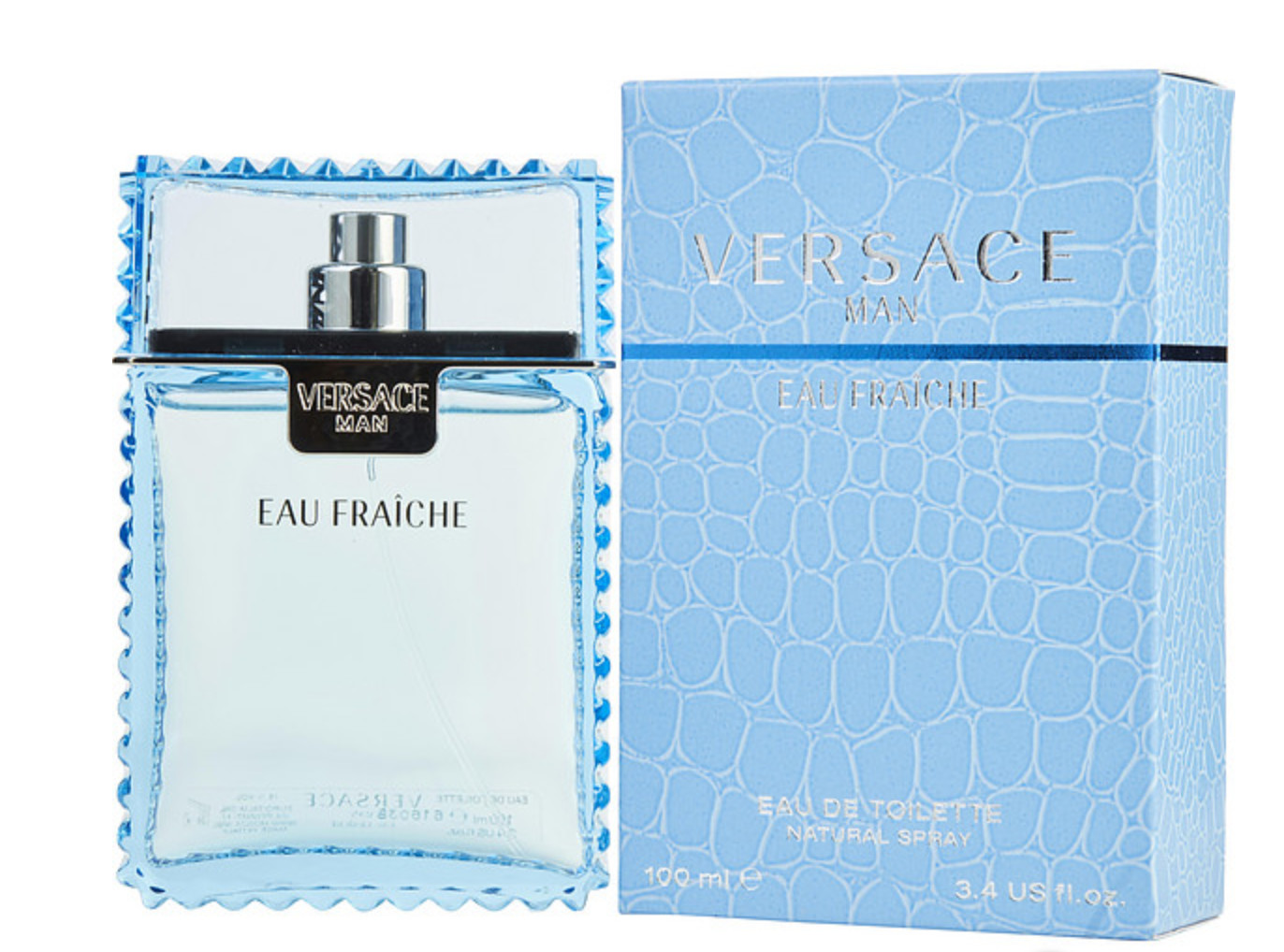 Versace Fraiche 3.4 oz eau cologne for men