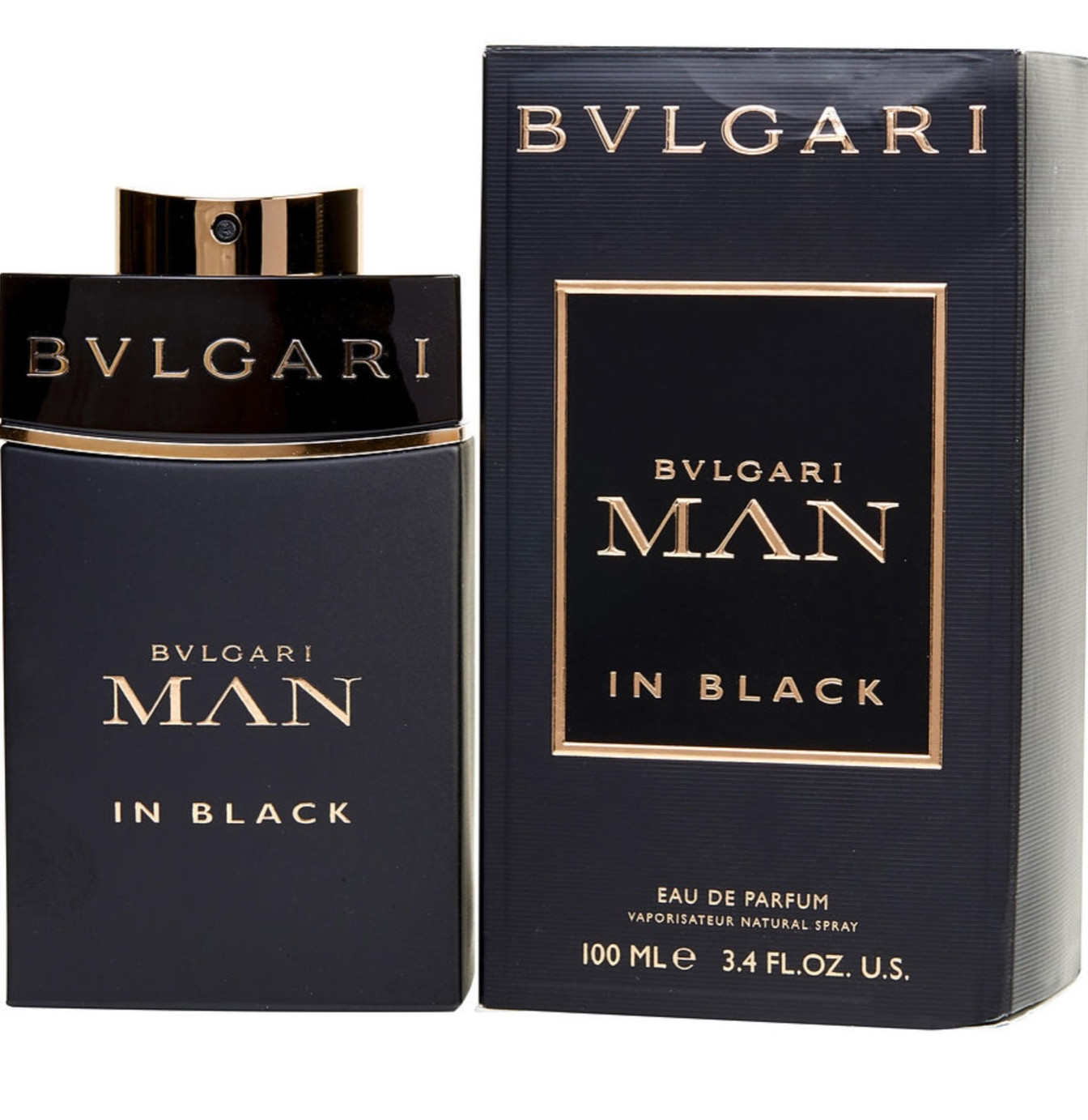 Bvlgari Man In Black Eau De Parfum Spray 3.4 oz men 