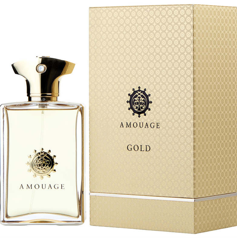 Gold by Amouage, 3.4 oz Eau De Parfum Spray for Men