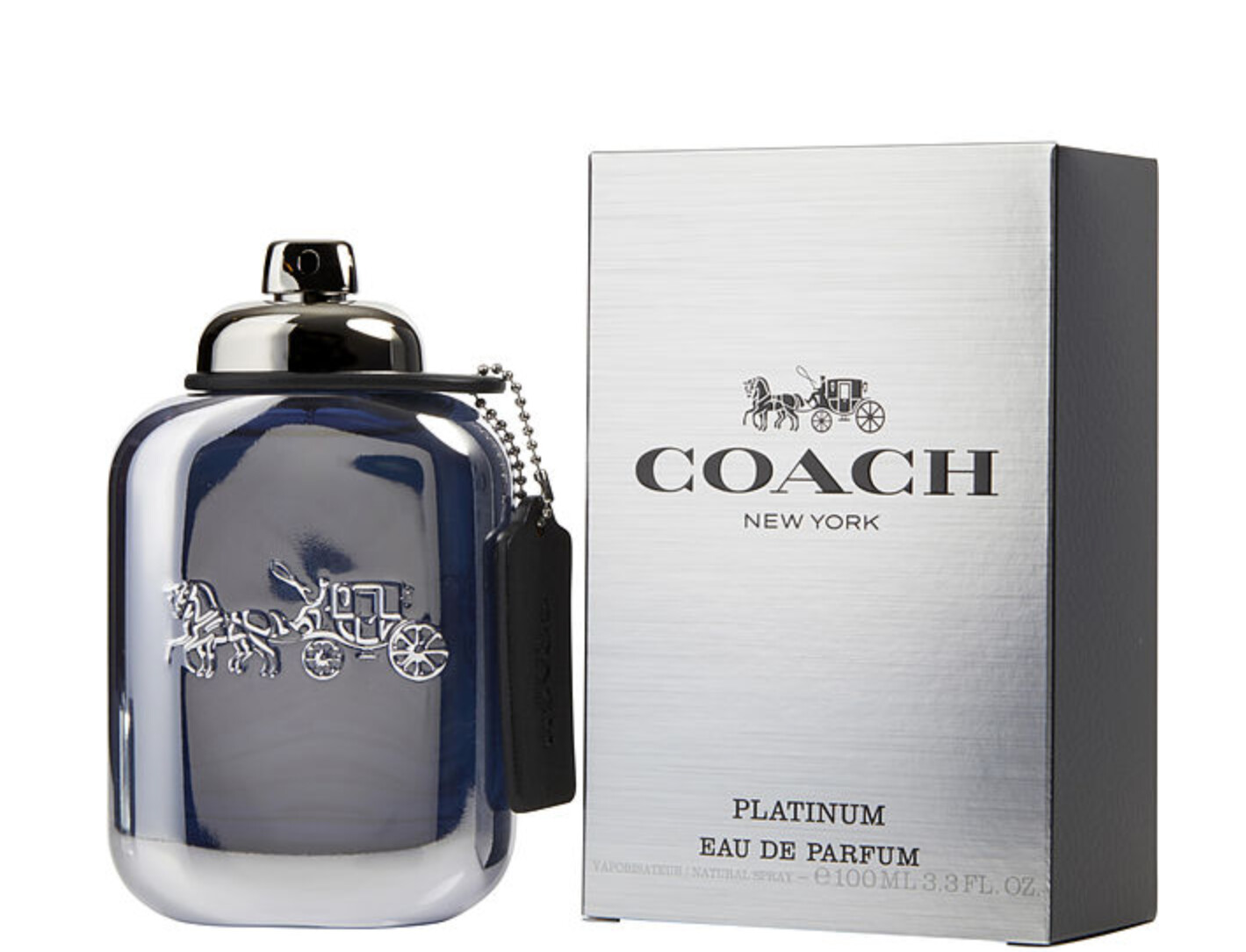 Coach Platinum Eau De Parfume 3.3 oz. For men