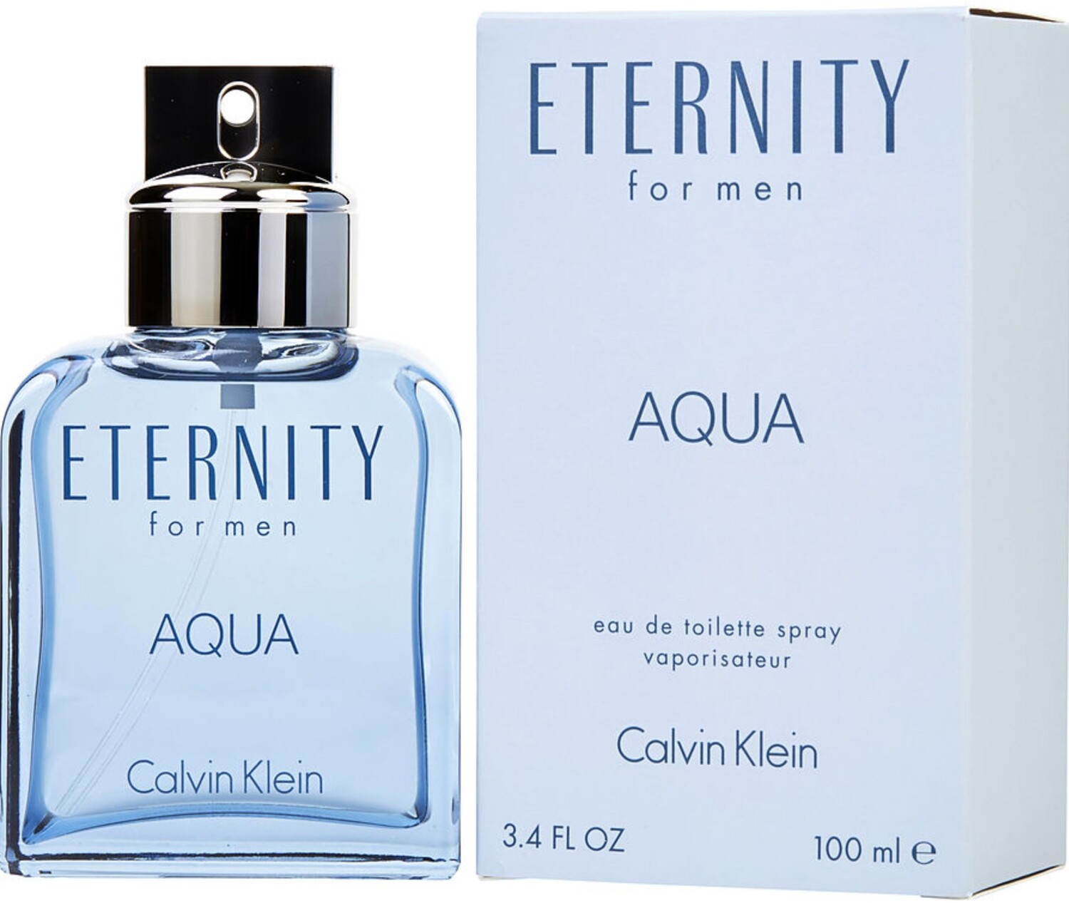 Eternity Aqua  Eau De Toilette Spray 3.4 oz men