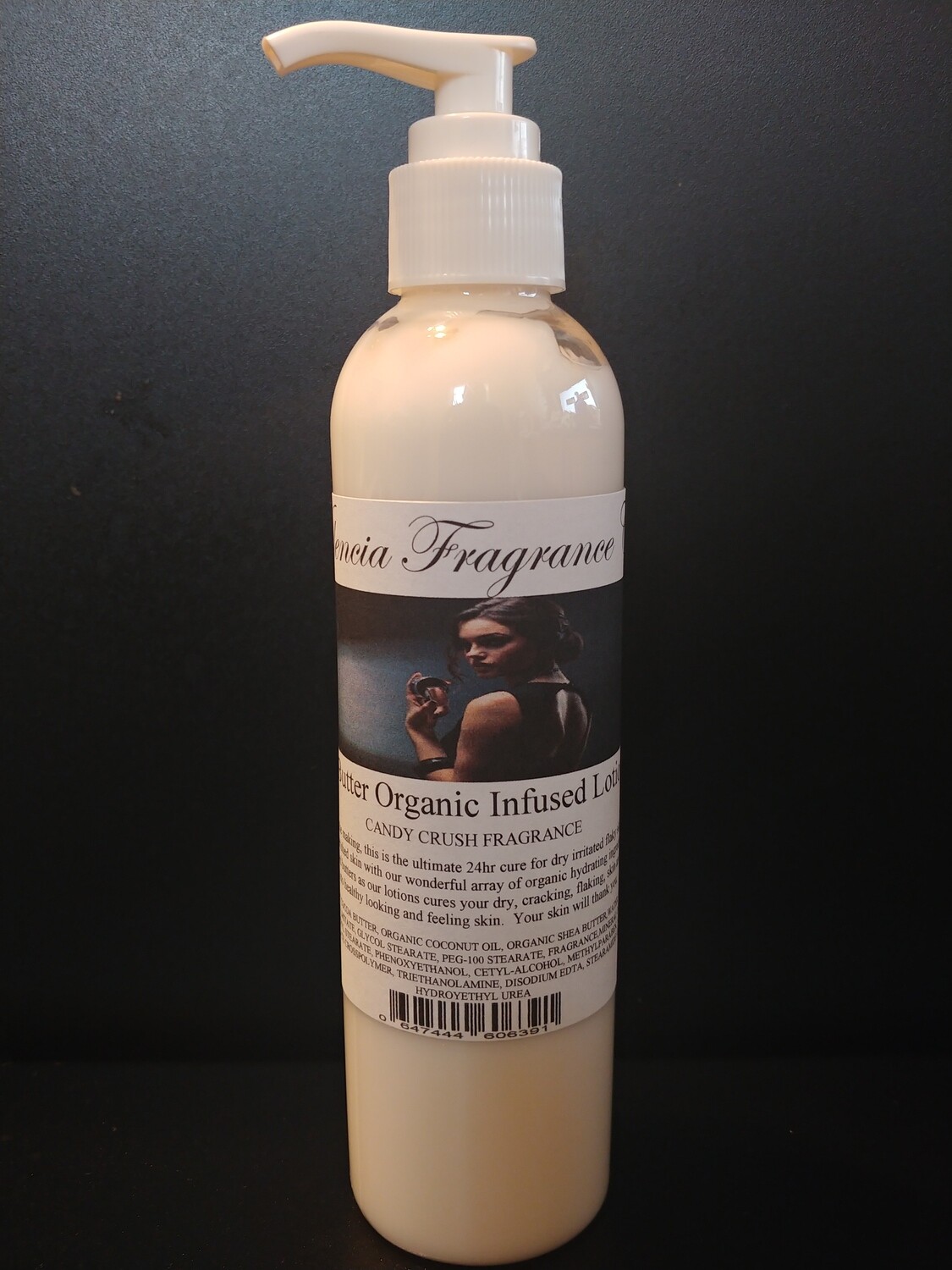 3 Butter Organic Infused Lotion 8 oz.