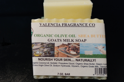 Organic Goats Milk, Shea Butter &amp; Olive Oil Luxury Soap