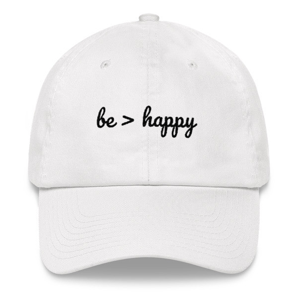 be &gt; happy hat