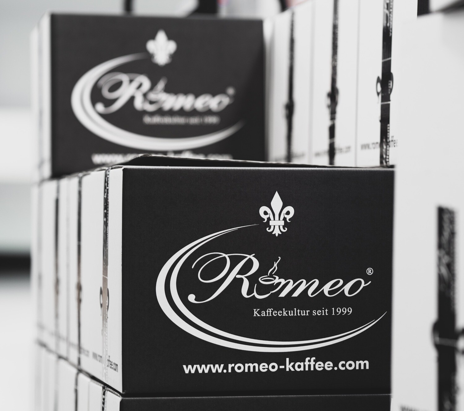 8 x Romeo Kaffee 100% Arabica 1kg in Bohnen