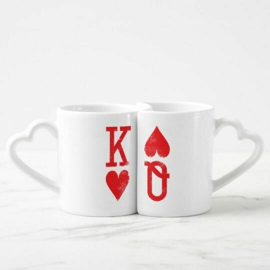 King & Queen Mug set of 2