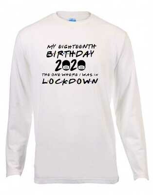 Your Birthday T-Shirt Long Sleeve (S-2XL)