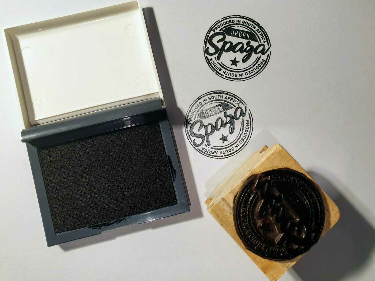 Wooden Handle Stamp 25x25mm