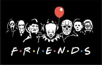 Horror Friends Hoodie Unisex