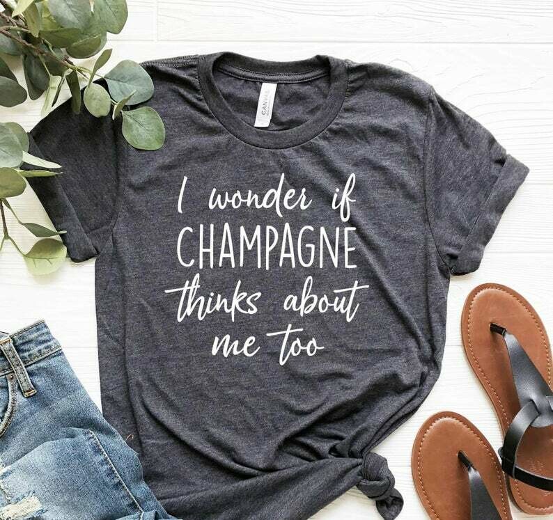 Her Champagne T-Shirt