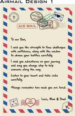 Airmail To my Son Blanket