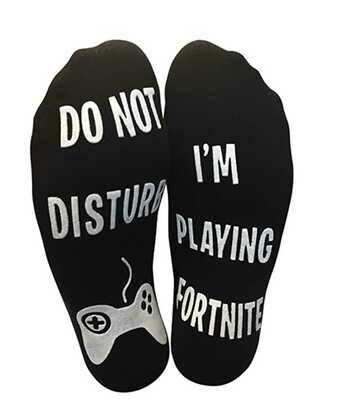 Do Not Disturb Socks - Black