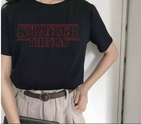 Stranger Things Logo T-Shirt MEDIUM (ONLY 1 AVAILABLE)