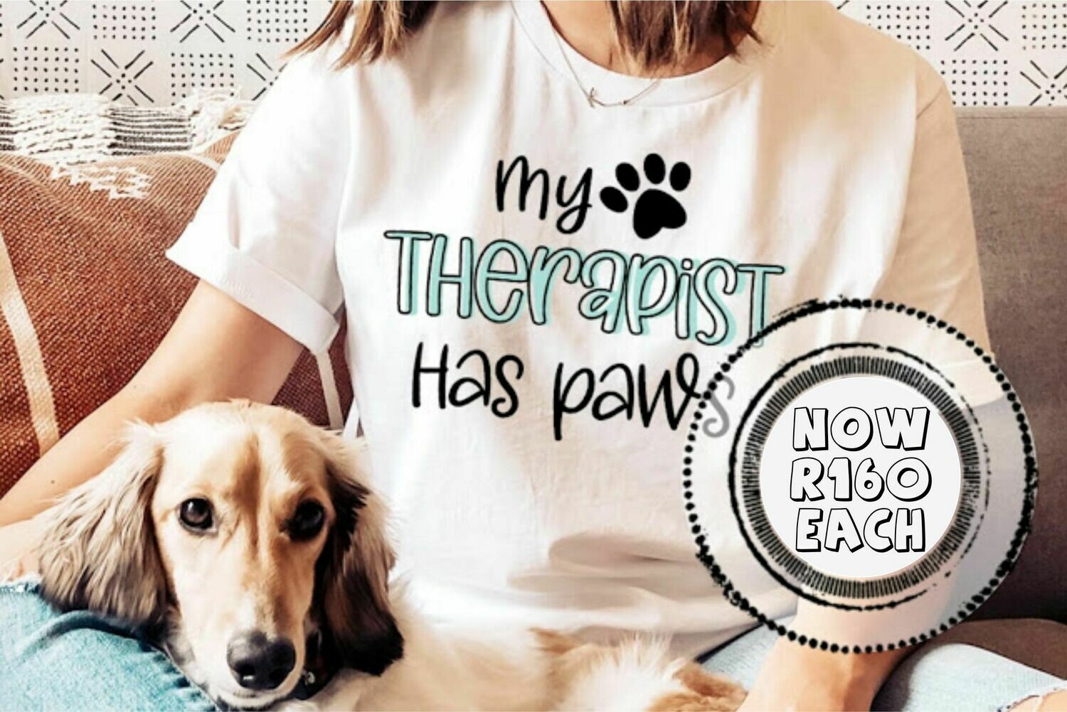 My Therapist Has Paws T-shirt