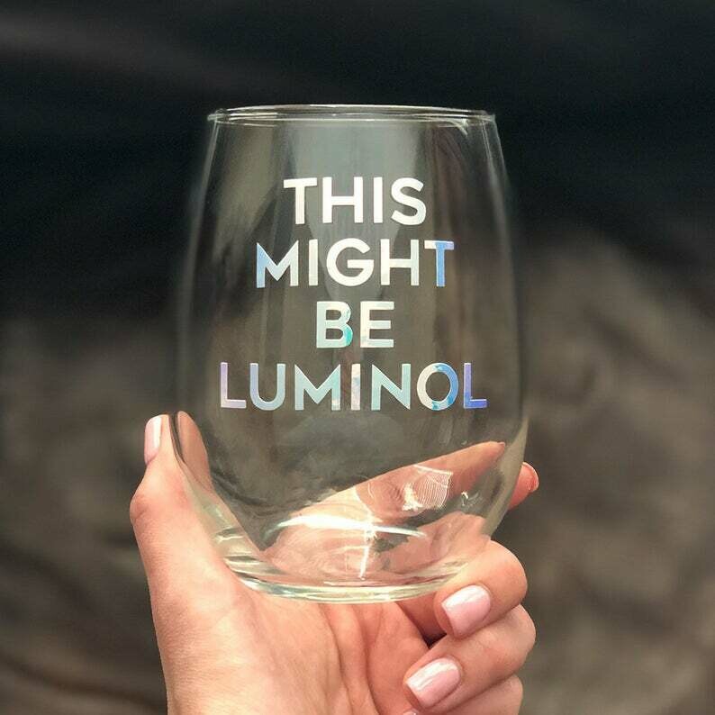 This might be Luminol Wine Glass