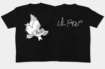 Lil Peep "CRY BABY" T-Shirt (front and back)