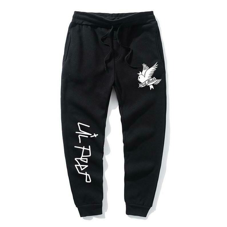 Mens Lil Peep "Cry Baby" Bird Adult Joggers