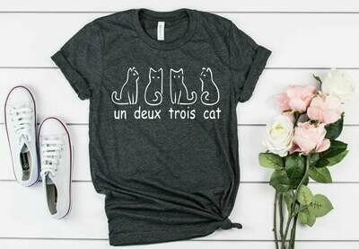Un Deux Trois Cat T-shirt