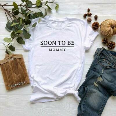 Soon to be Mommy Racerback / T-Shirt