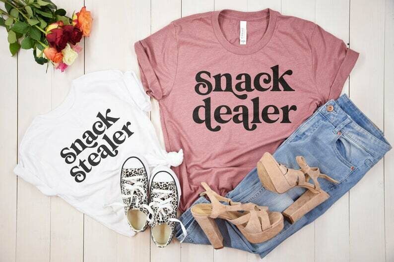 Snack Dealer & Stealer Mom & Me T-Shirt Set