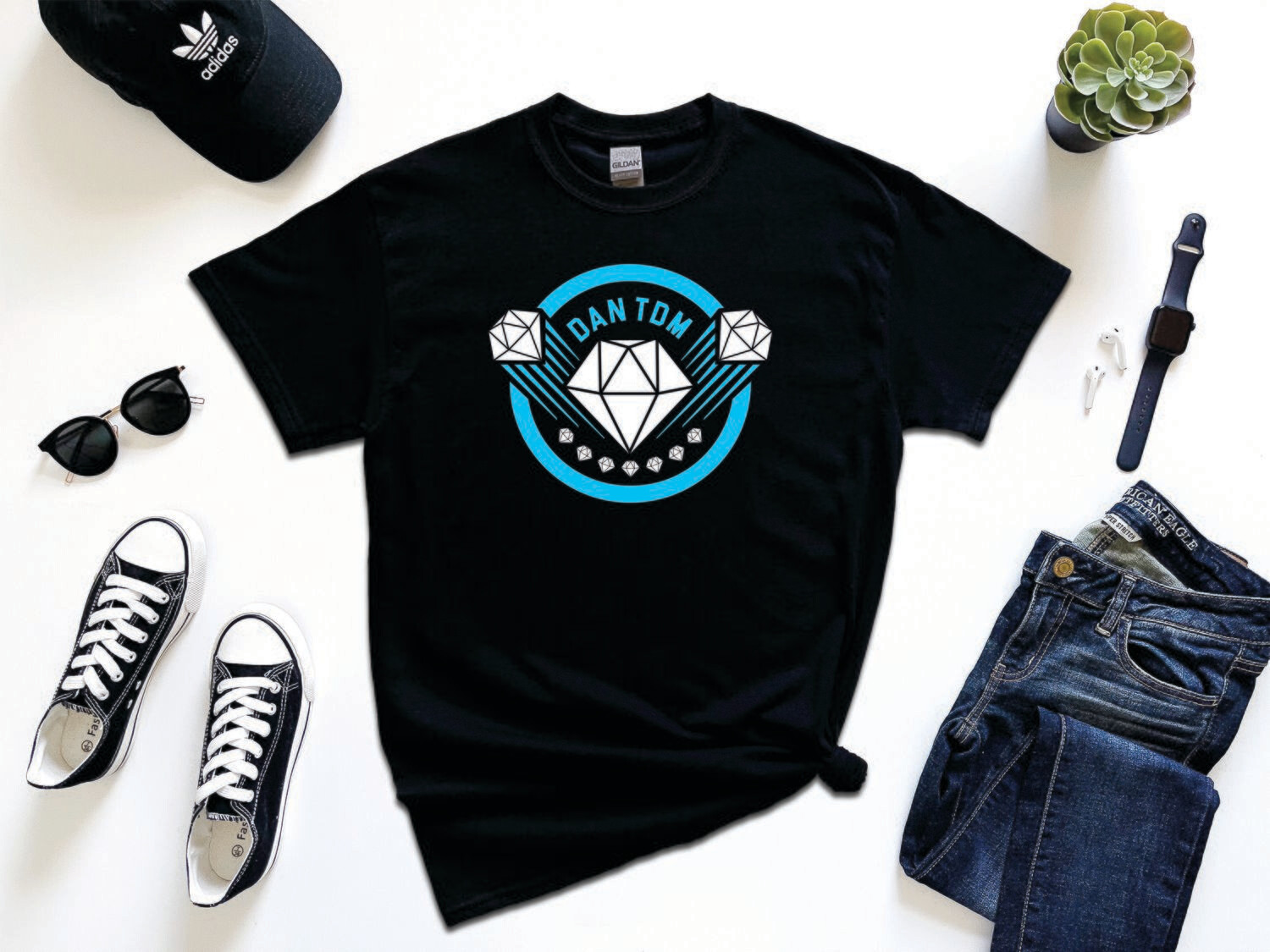 Dan TDM Colour Logo T-Shirt