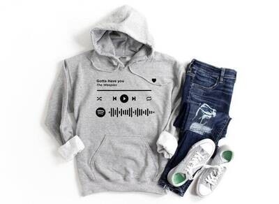 Custom Spotify Unisex Hoodie