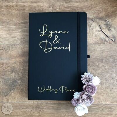 A5 Wedding Plans Book in gift Box