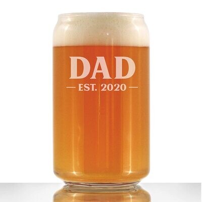 DAD Can Glass Tall 475ml