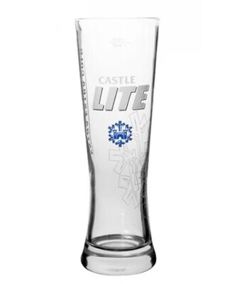 Single Beer Glass - Castle Lite Tumbler 300ml