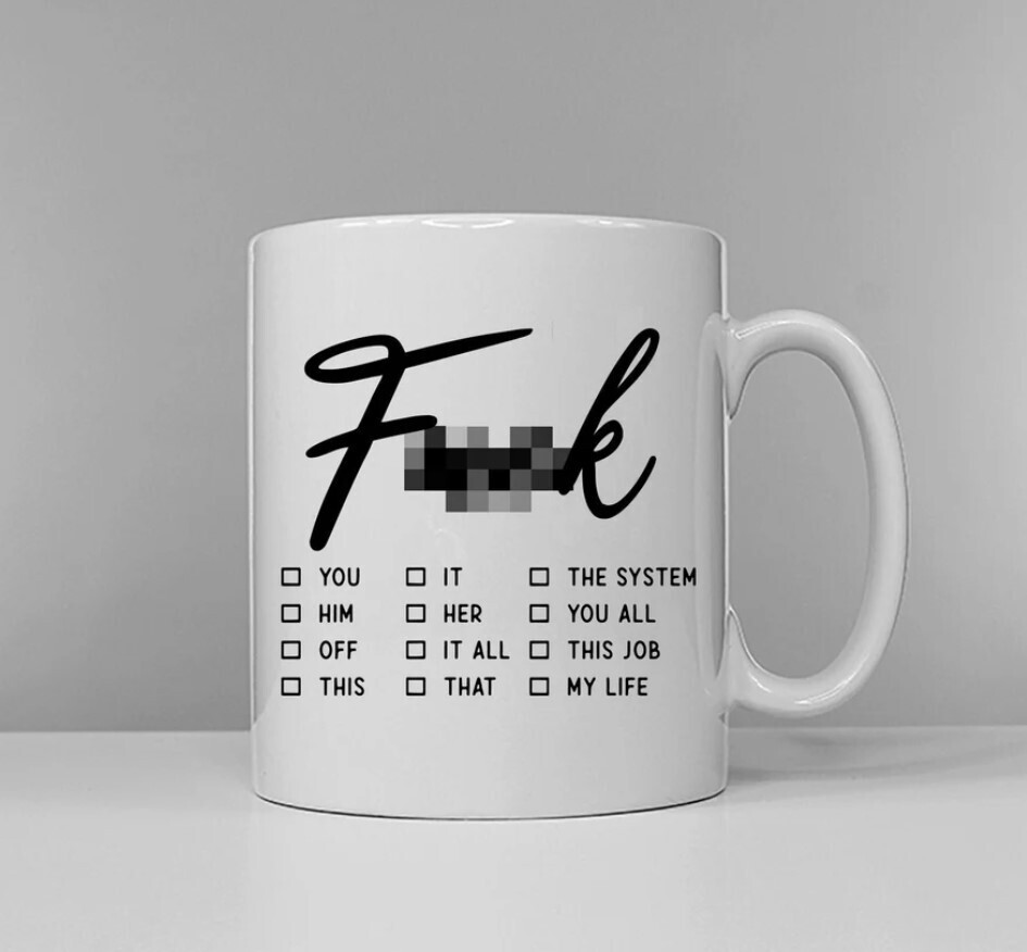 F**k Check List Mug