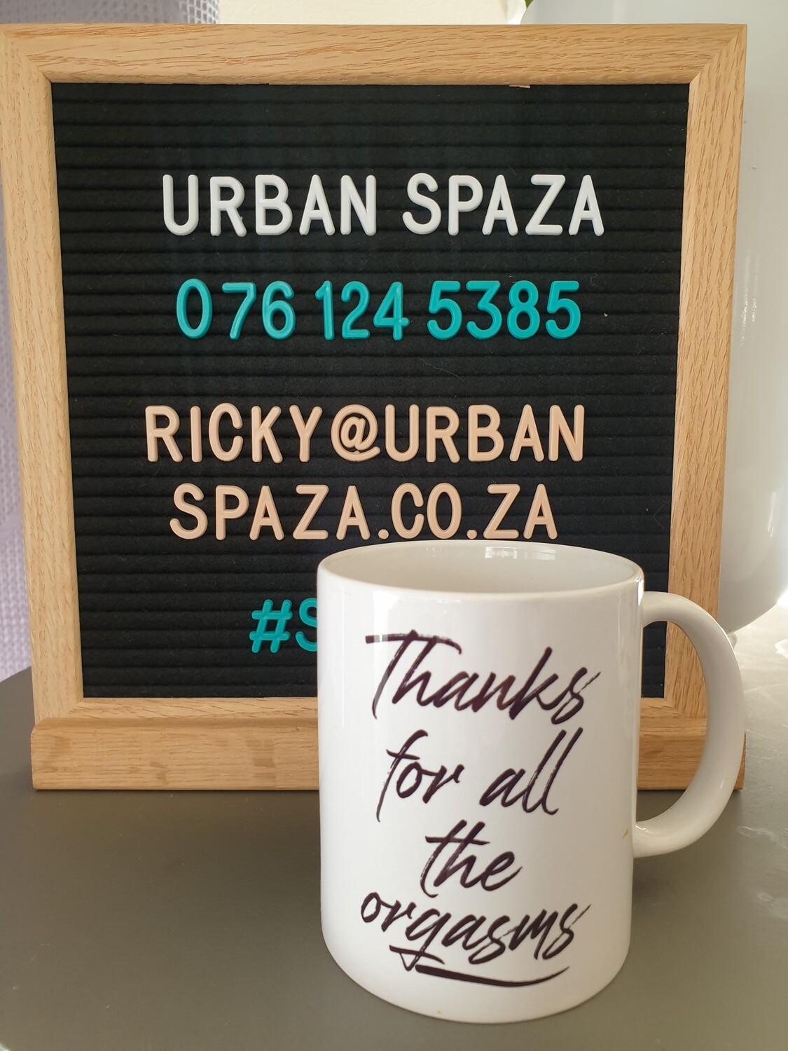 Thanks for all the Orgasms Mug