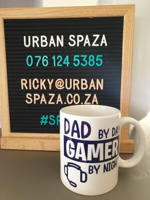 Dad by Day Gamer by Night Mug