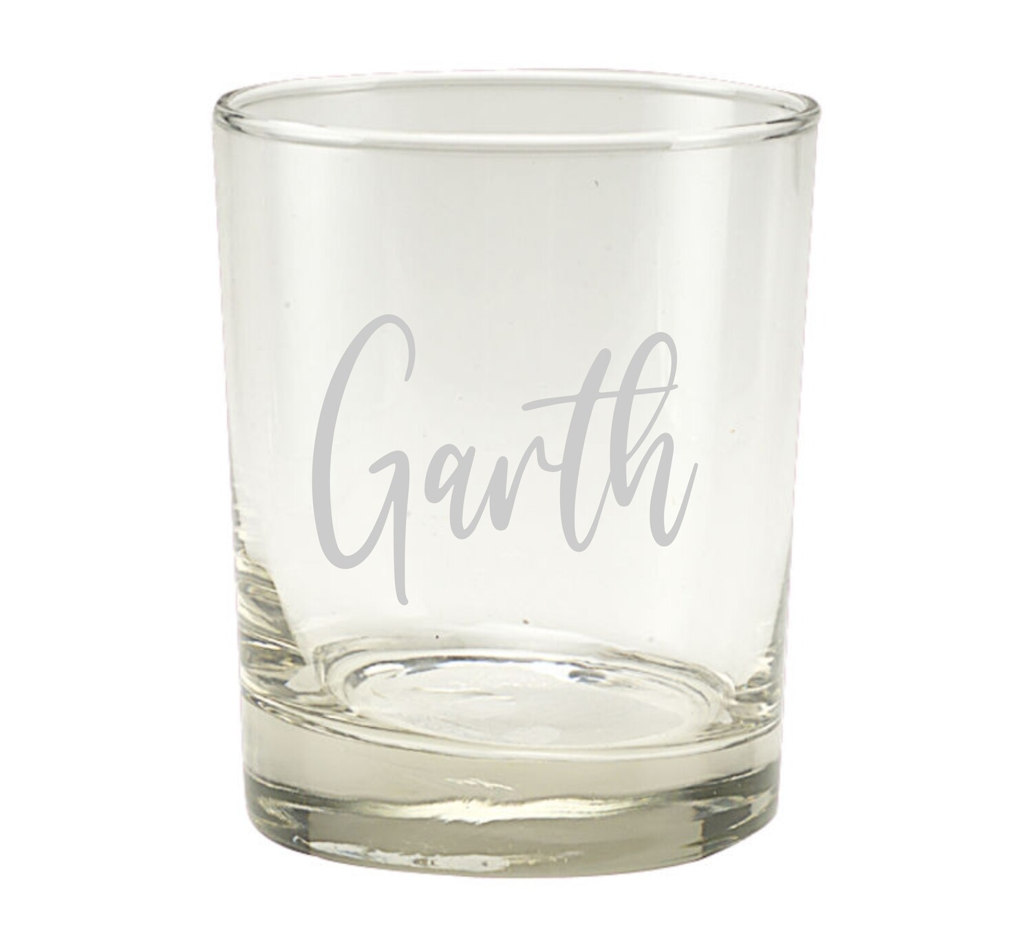Personalised Etched Whiskey Tumbler