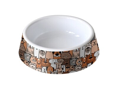 Personalised Melamine Dog Food Bowl
