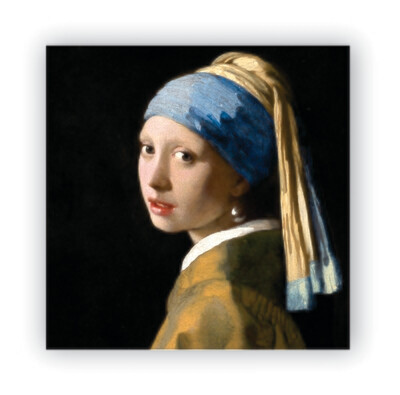 Girl with a Pearl Earring - by Vermeer - Canvas Art Print