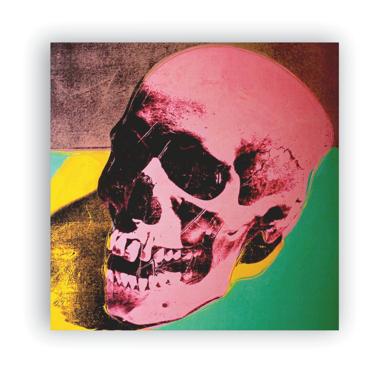 Skull - by Andy Warhol - Canvas Art Print