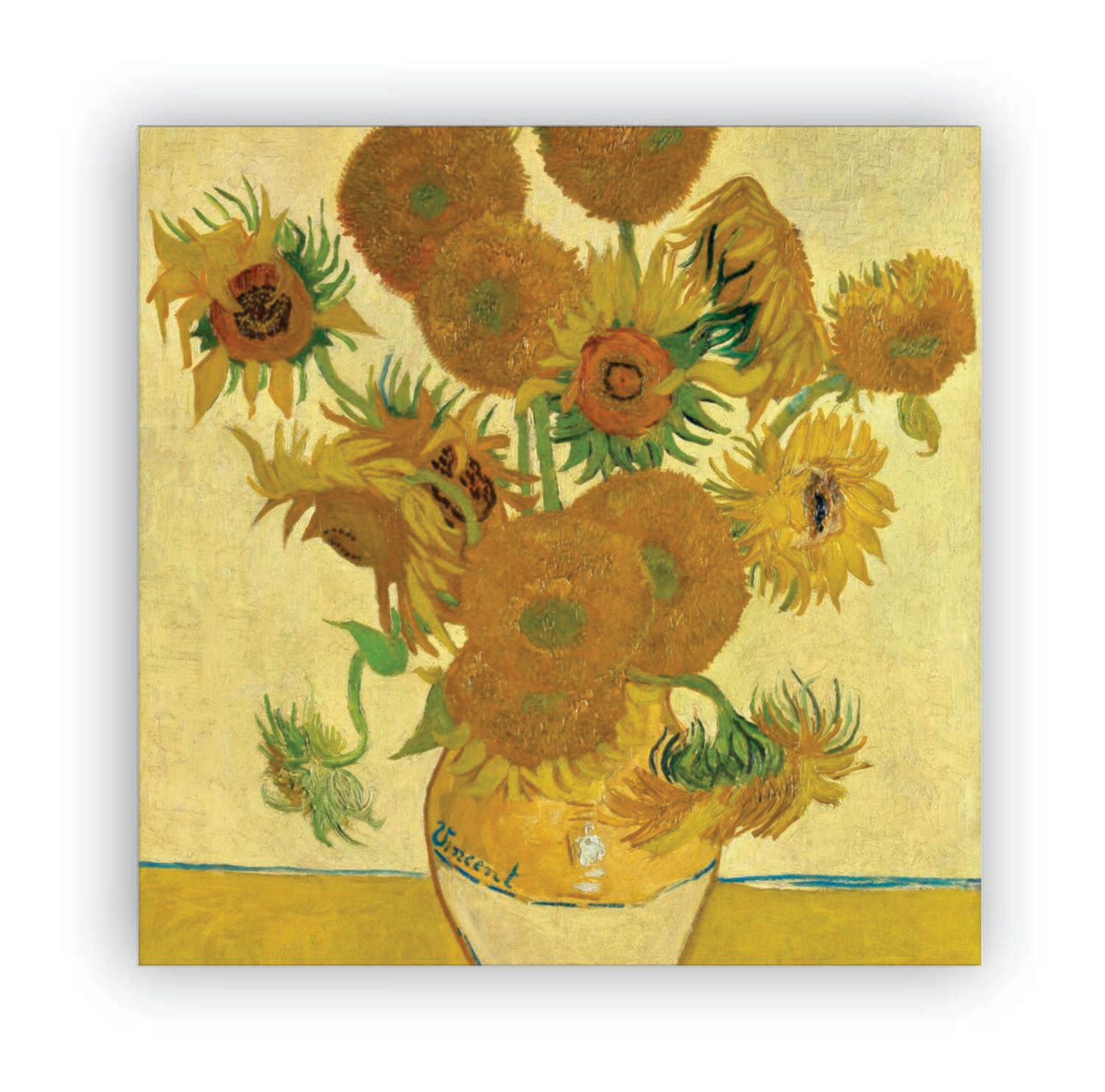 Sunflowers - by van Gogh - Canvas Art Print
