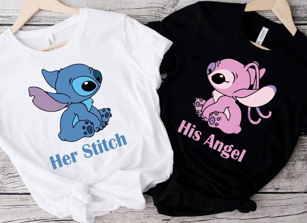 Lilo & Stitch Angels Unisex T-Shirts Set