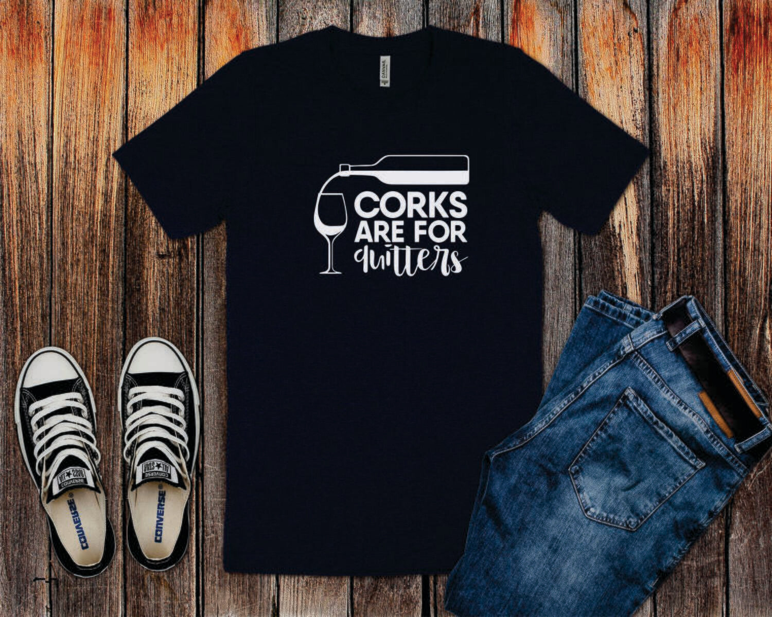 Corks are for Quitters Unisex T-Shirt