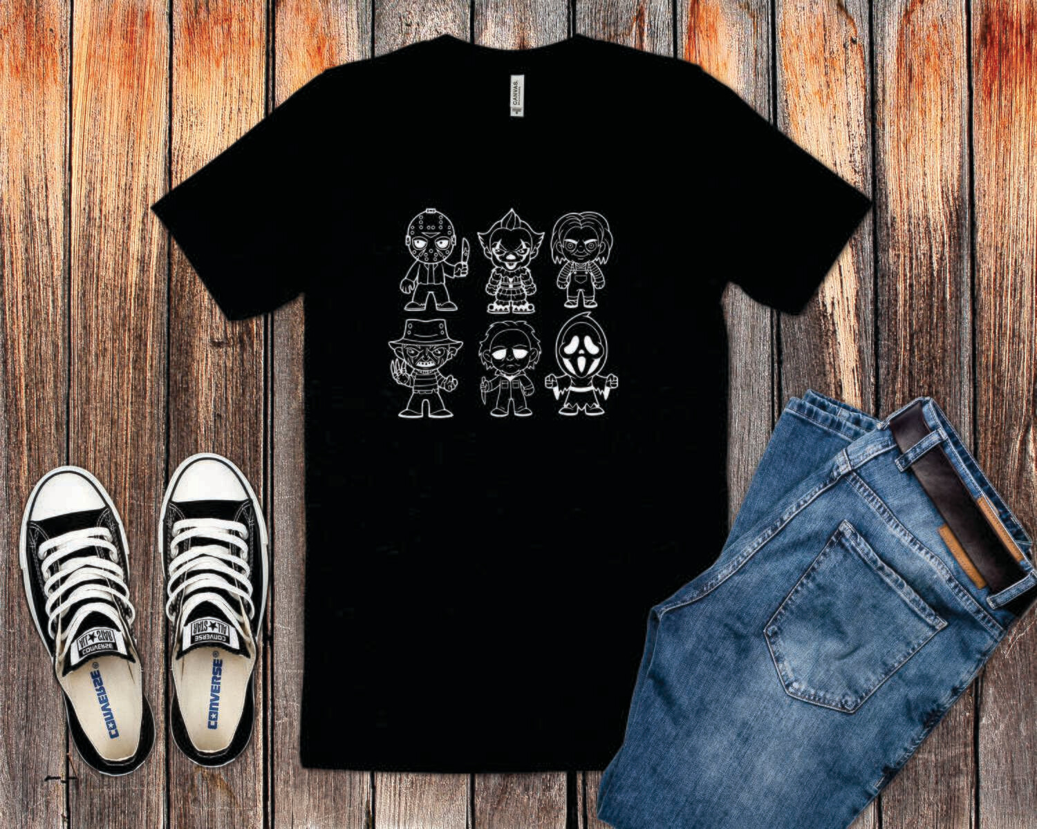 Baby Horror Characters Unisex T-Shirt