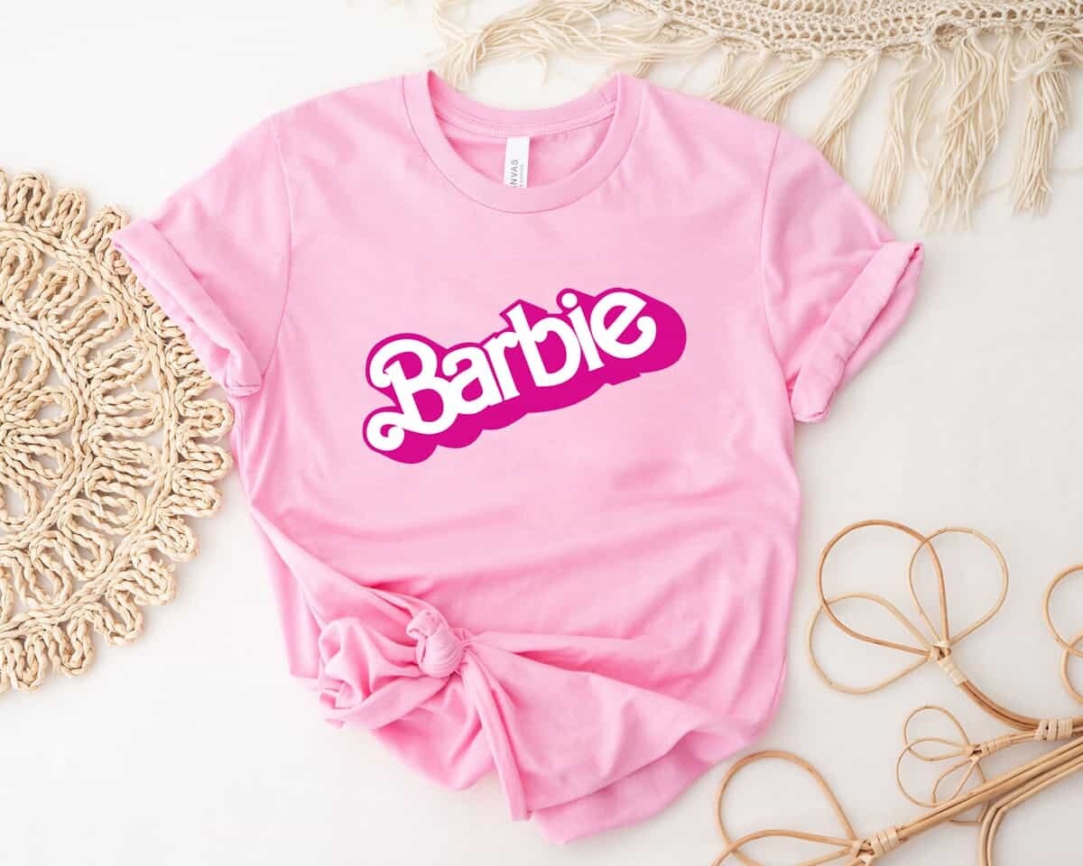 Barbie Classic Pink Kids & Adult T-Shirt