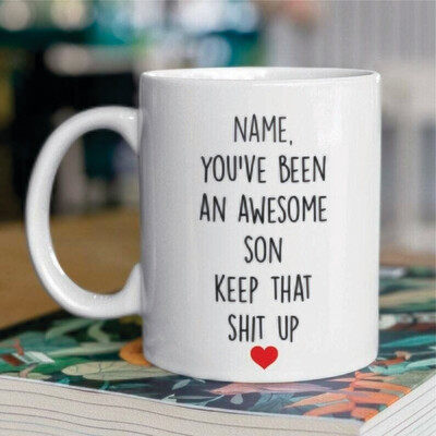 Personalised Keep that Sh!t up Mug