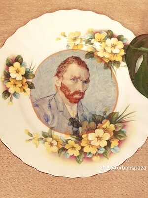 Van Gogh 150mm - One of a Kind Altered Art Plate