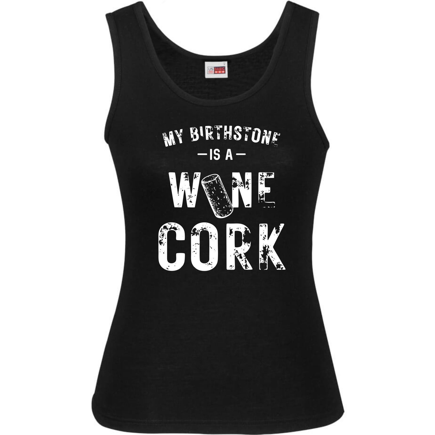 My Birthstone is a Wine Cork Tank Top