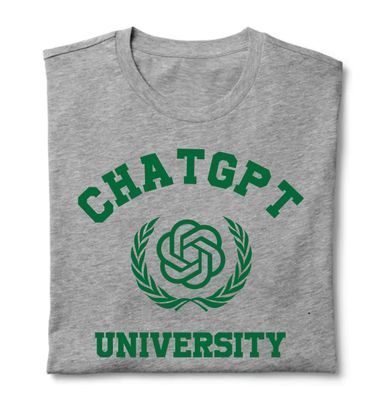 Chat GPT University Unisex T-Shirt